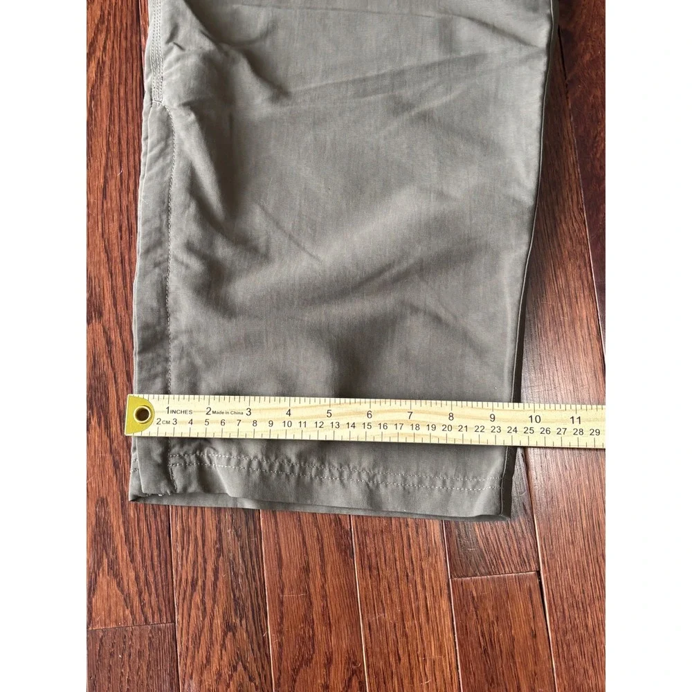 The North Face Mens Paramount Peak II Convertible Hiking Pants Brown Green XL